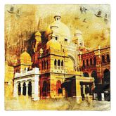 School of Arts Silk Pocket Square